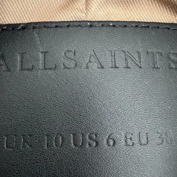 ALLSAINTS Dalby Moto Biker Suede jacket - Picture 9 of 11